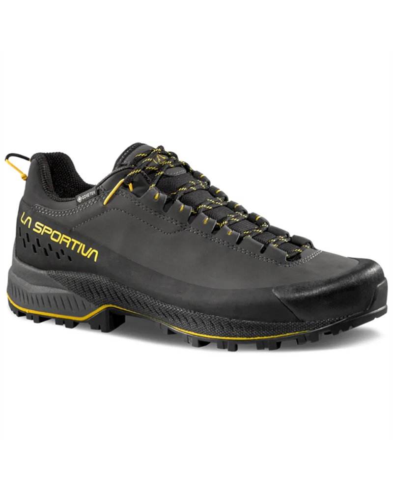 La Sportiva TX5 Evo GTX Gore-Tex Men's Approach Shoes, Carbon/Yellow