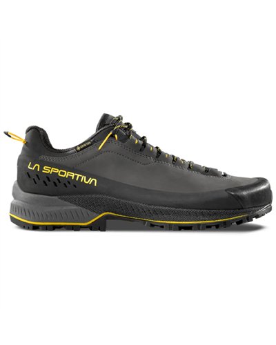 La Sportiva TX5 Evo GTX Gore-Tex Men's Approach Shoes, Carbon/Yellow
