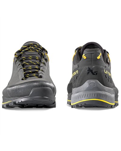 La Sportiva TX5 Evo GTX Gore-Tex Men's Approach Shoes, Carbon/Yellow