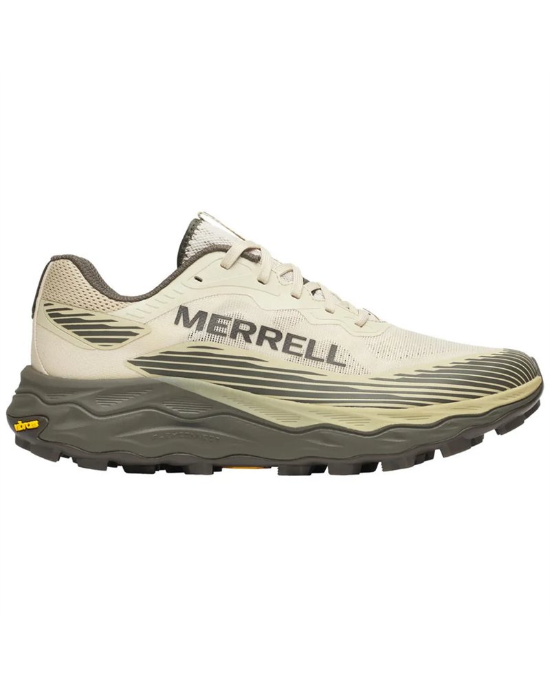 Merrell Agility Peak 6 Men's Trail Running Shoes, Burlap