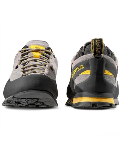 La Sportiva Boulder X Men's Approach Shoes, Grey/Yellow