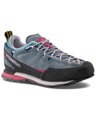 La Sportiva Boulder X Scarpe Avvicinamento Donna, Slate/Red Plum