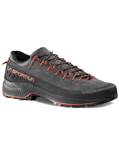 La Sportiva TX4 Evo Scarpe Avvicinamento Uomo, Carbon/Cherry Tomato