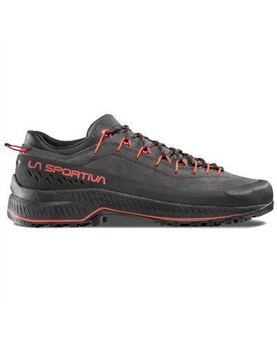 La Sportiva TX4 Evo Men's Approach Shoes, Carbon/Cherry Tomato