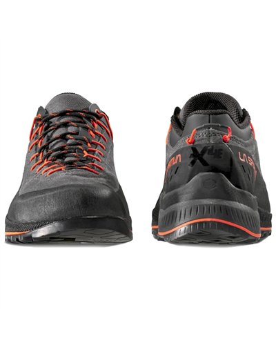 La Sportiva TX4 Evo Scarpe Avvicinamento Uomo, Carbon/Cherry Tomato