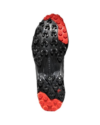 La Sportiva Akyra II Scarpe Trail Running Uomo, Carbon/Cherry Tomato