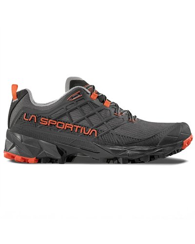 La Sportiva Akyra II Scarpe Trail Running Uomo, Carbon/Cherry Tomato