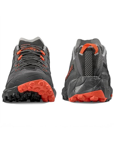 La Sportiva Akyra II Scarpe Trail Running Uomo, Carbon/Cherry Tomato