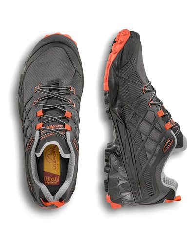 La Sportiva Akyra II Scarpe Trail Running Uomo, Carbon/Cherry Tomato