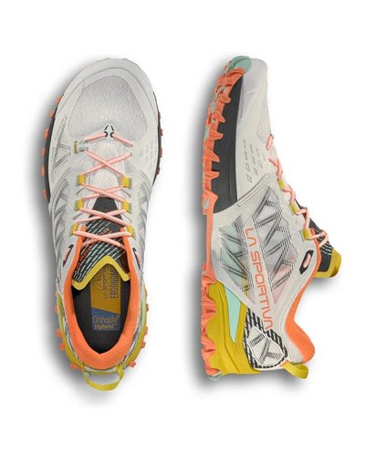 La Sportiva Bushido III Scarpe Trail Running Uomo, Chalk/Yellow
