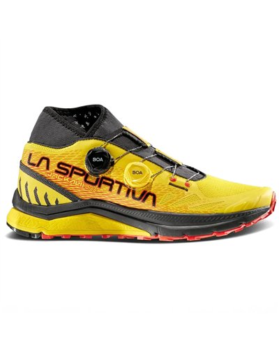 La Sportiva Jackal II Boa Scarpe Trail Running Uomo, Giallo/Nero