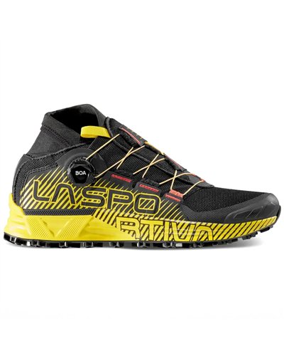 La Sportiva Cyklon Scarpe Trail Running Uomo, Nero/Giallo