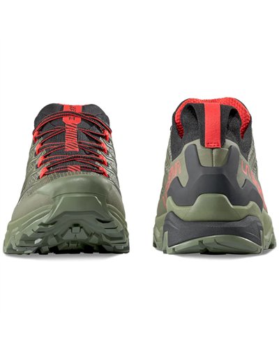 La Sportiva Ultra Raptor 3 Men's Hiking Shoes, Cypress/Mountain Red