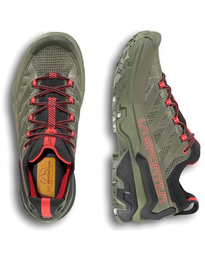 La Sportiva Ultra Raptor 3 Men's Hiking Shoes, Cypress/Mountain Red