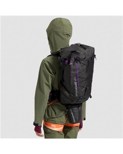 La Sportiva Challenger 28 Zaino Alpinismo, Nero