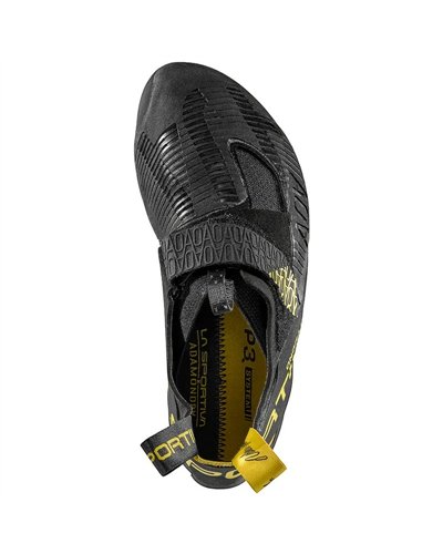 La Sportiva Ondra Comp Scarpette Arrampicata, Nero/Giallo