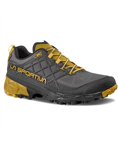 La Sportiva Akyra II GTX Gore-Tex Scarpe Trail Running Uomo, Carbon/Bamboo