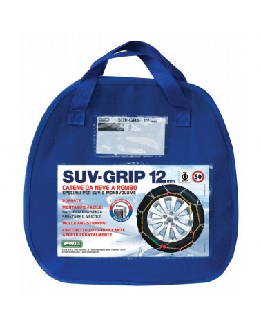 Snow Chains for SUV Grip 12mm 7-17,5 (Approved)