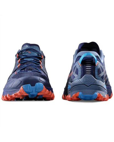 La Sportiva Bushido III Wide Scarpe Trail Running Uomo, Deep Sea/Cherry Tomato