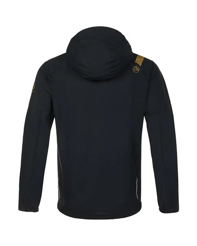 La Sportiva Pocketshell Men's Packable Hooded Jacket, Black