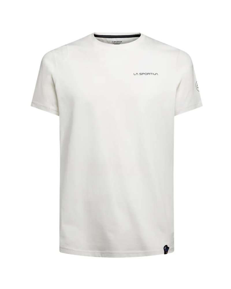 La Sportiva Dawn Wall Maglia Maniche Corte Uomo, Bianco
