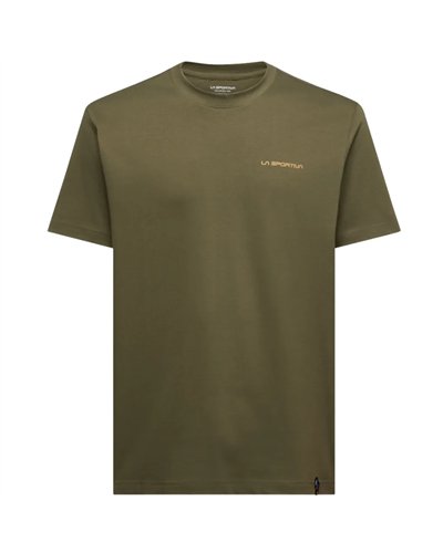 La Sportiva Psychotomic Men's T-Shirt, Cypress/Sandstone