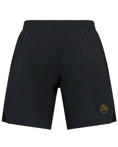 La Sportiva Pure 7" Pantaloncini Uomo, Nero/Giallo