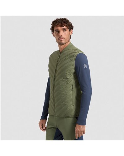 La Sportiva Alya Primaloft Thermoplume Men's Hybrid Vest, Cypress
