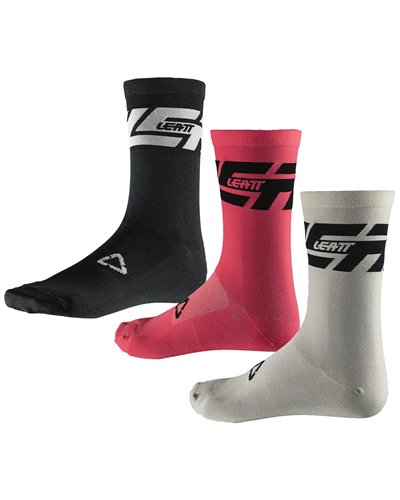 Leatt MTB Endurance Men's Socks Size L/XL, V26 (3-pack)