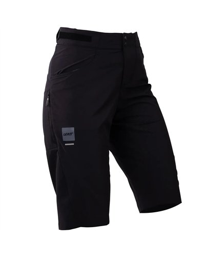 Leatt Trail 2.0 Women's MTB Short Size M, Ghost Black