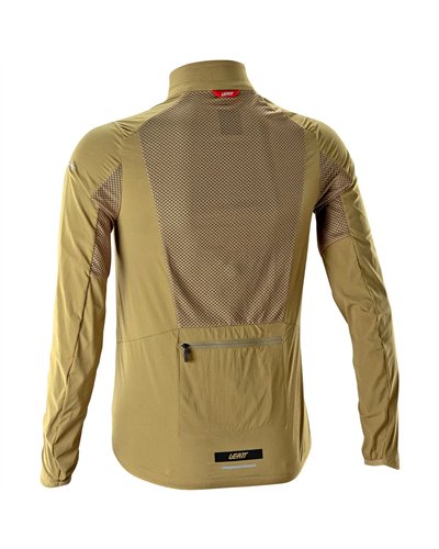 Leatt WindBlock 2.0 MTB Giacca Antivento Uomo Taglia L, Brass Brown