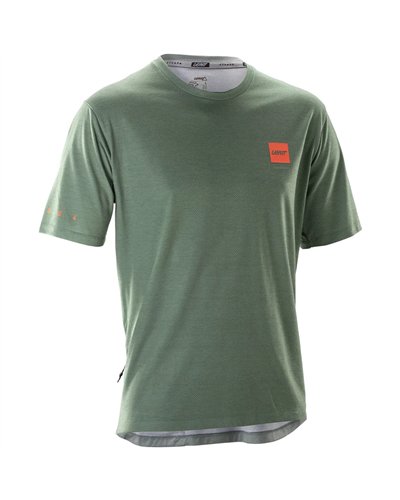 Leatt Endurance 2.0 MTB Maglia Maniche Corte Uomo Taglia L, Mist Green