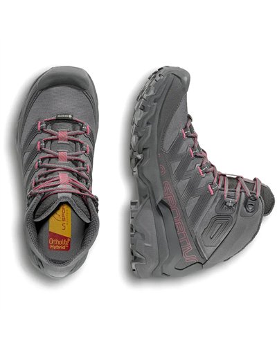 La Sportiva Ultra Raptor 3 Mid GTX Gore-Tex Scarponi Hiking Donna, Onyx/Azalea