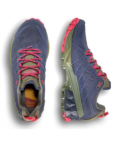 La Sportiva Akyra II Women's Trail Running Shoes, Night Sky/Cypress