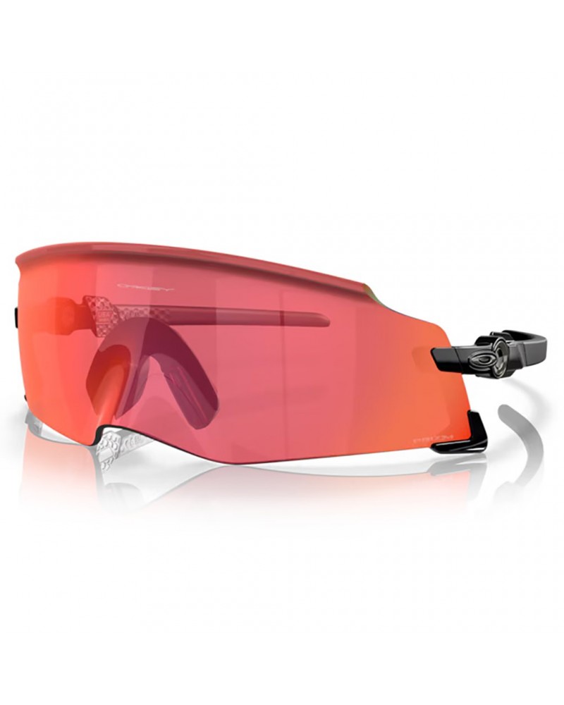 Oakley Kato Cycling Glasses Polished Black/Prizm Trail Torch