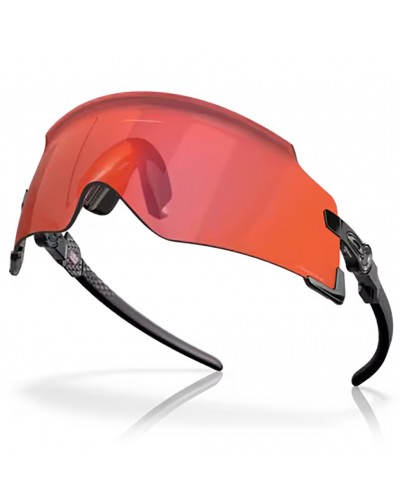 Oakley Kato Cycling Glasses Polished Black/Prizm Trail Torch