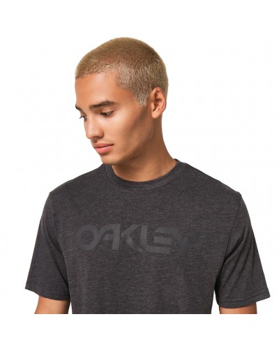 Oakley Mark II Tee 2.0 Men's T-Shirt, Jet Black Heather
