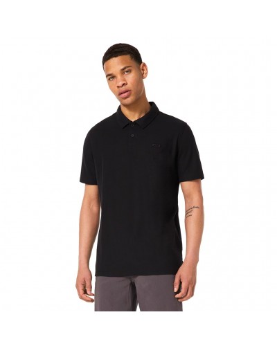 Oakley Relax Urban Polo Maniche Corte Uomo, Blackout