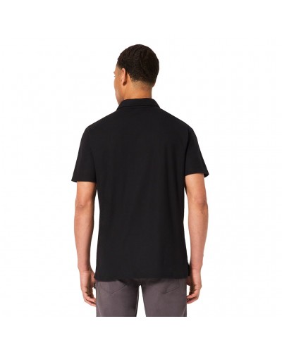 Oakley Relax Urban Polo Men's Short Sleeve Polo, Blackout