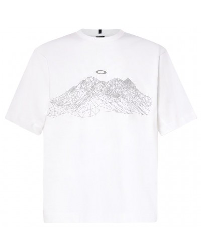 Oakley Wired MTN Scape Tee Men's T-Shirt, White