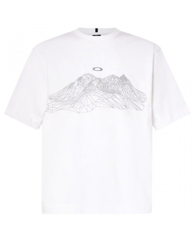 Oakley Wired MTN Scape Tee Men's T-Shirt, White