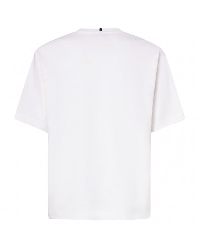 Oakley Wired MTN Scape Tee Maglia Maniche Corte Uomo, Bianco