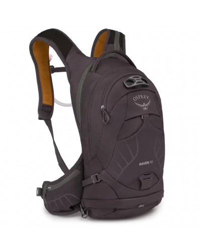 Osprey Raven 10 Women's Hydratation MTB Backpack, Space Travel Grey (2.5 Liters HydraPack Reservoir Included)
