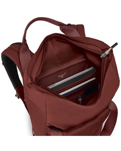 Osprey Arcane Tote Pack 20 Liters 16" Laptop Compatible, Acorn Red