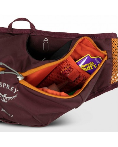 Osprey Savu 2 Hydratation Compatible Lumbar Pack, Aprium Purple