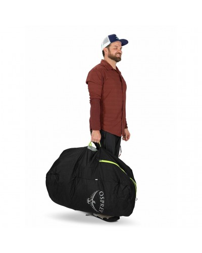 Osprey AirPorter Backpacks Protection Sack/Packable Duffel Size M 136 Liters, Black