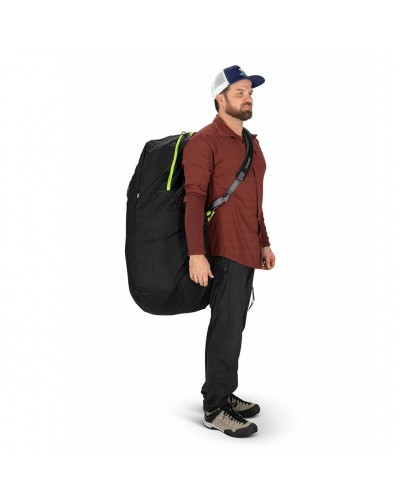 Osprey AirPorter Backpacks Protection Sack/Packable Duffel Size M 136 Liters, Black