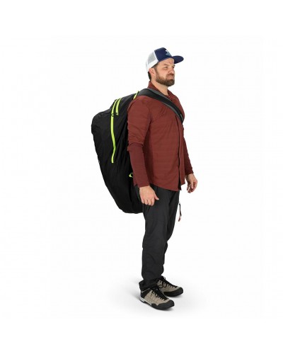 Osprey AirPorter Backpacks Protection Sack/Packable Duffel Size M 136 Liters, Black