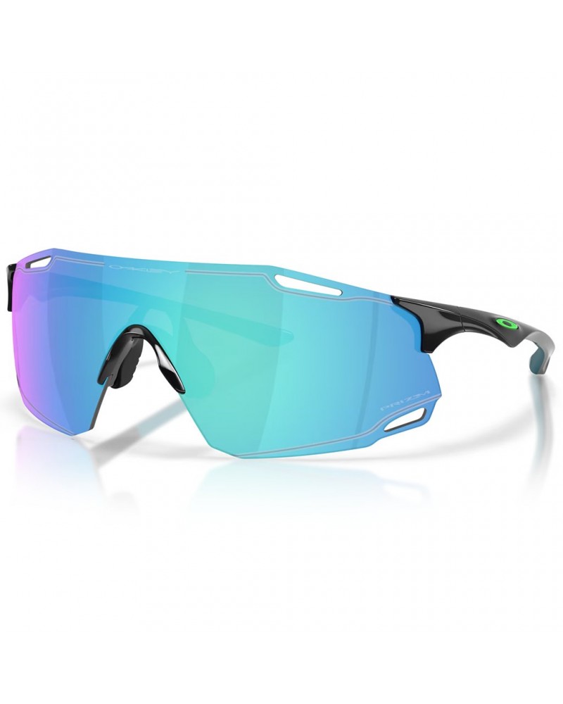 Oakley Occhiali Cybr Dyno Nero Lucido/Prizm Sapphire