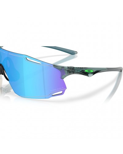 Oakley Occhiali Cybr Dyno Nero Lucido/Prizm Sapphire